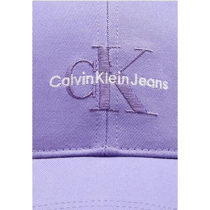 Calvin Klein Jeans Purple Cotton Cotton Hat