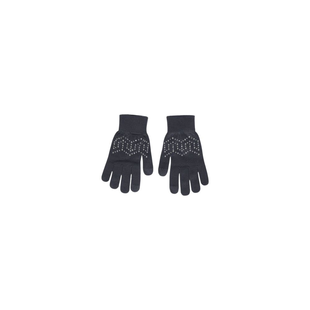 Pieces Gray Polyester Polyester Glove