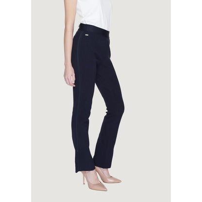 Street One Blue Cotton Jeans & Pant