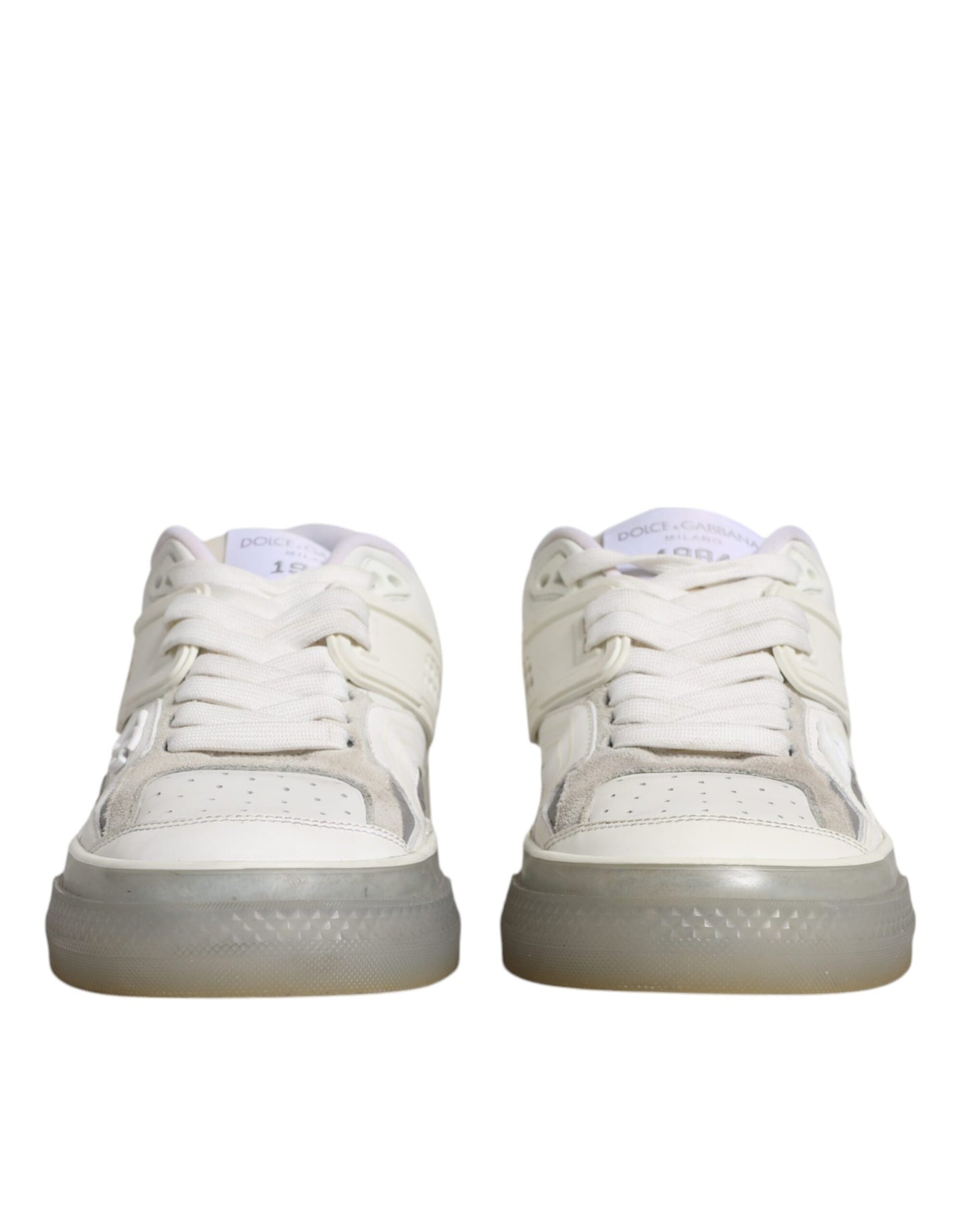 Dolce & Gabbana White DG Logo CUSTOM 2.Zero Sneakers Shoes