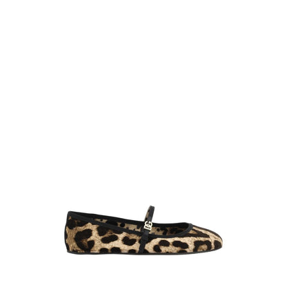 Dolce & Gabbana Leopard-print ballerinas