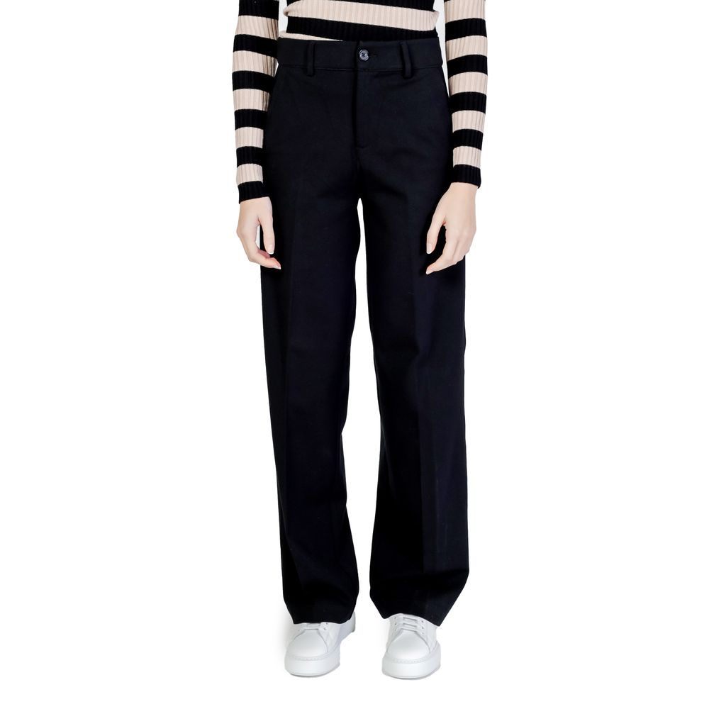 Street One Black Viscose Jeans & Pant