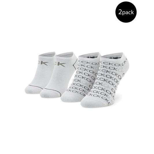 Calvin Klein White Cotton Sock