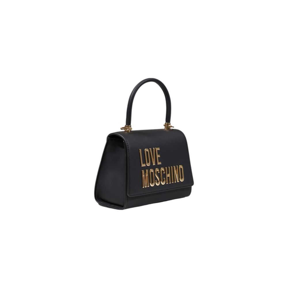 Love Moschino Bicolor Polyethylene Handbag