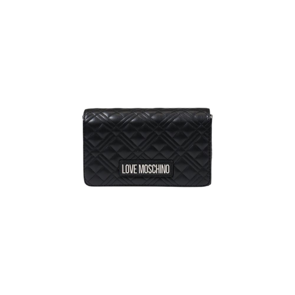 Love Moschino Gray Polyethylene Handbag