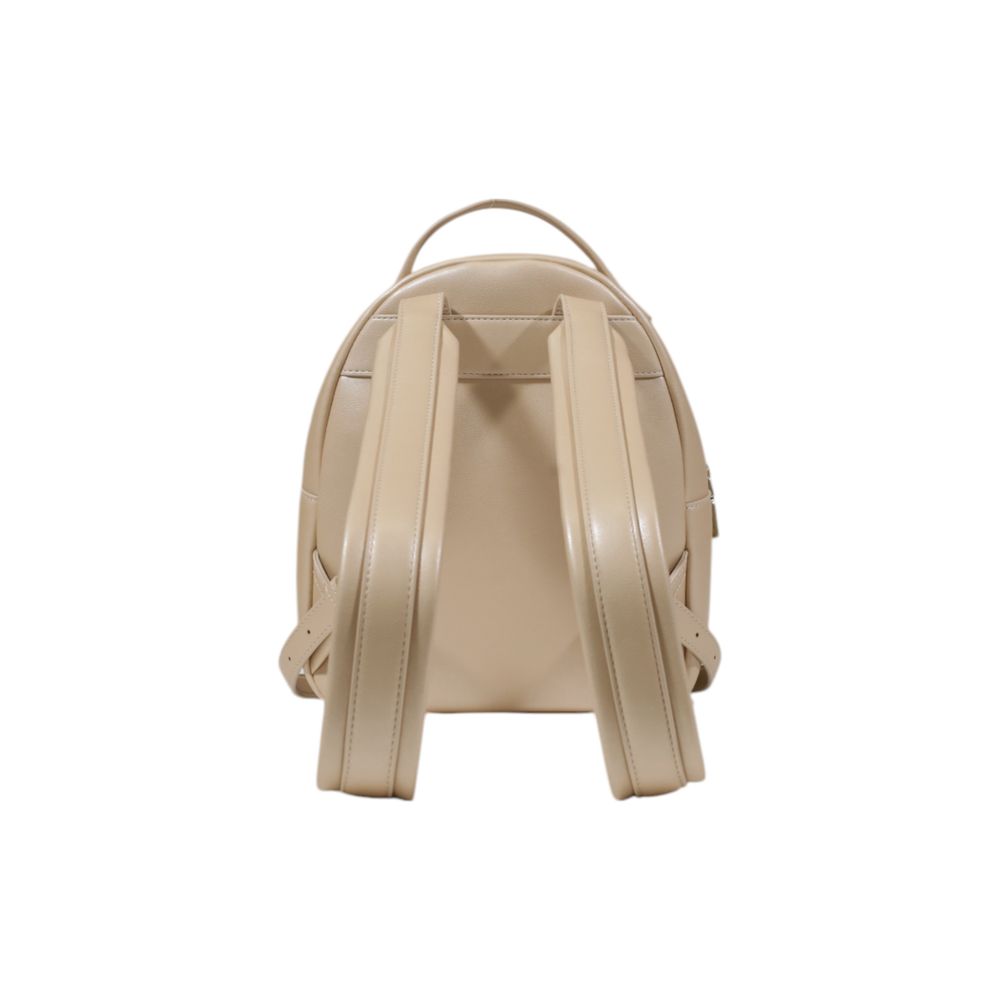 Love Moschino Gold Polyethylene Backpack