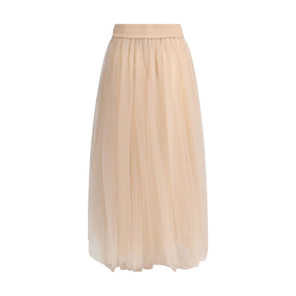 Fabiana Filippi tulle Midi Skirt