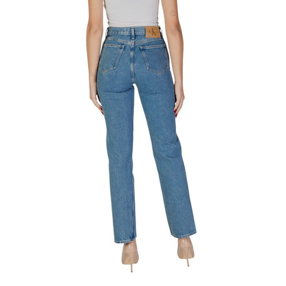 Calvin Klein Jeans Blue Cotton Jeans & Pant