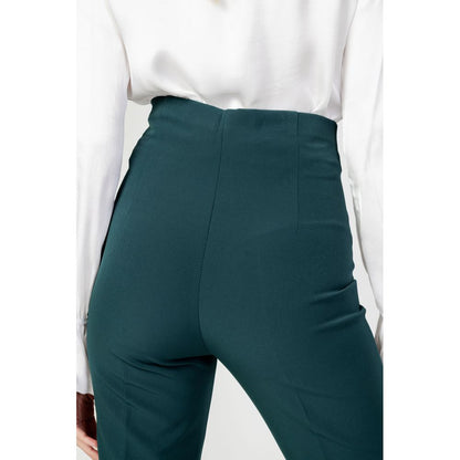 Sandro Ferrone Green Polyester Jeans & Pant