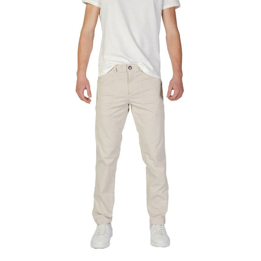 Refrigiwear Beige Cotton Jeans & Pant