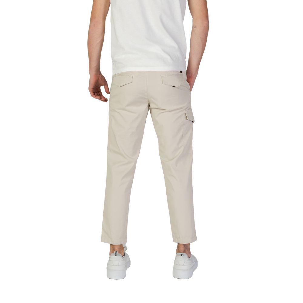 Refrigiwear Beige Cotton Jeans & Pant