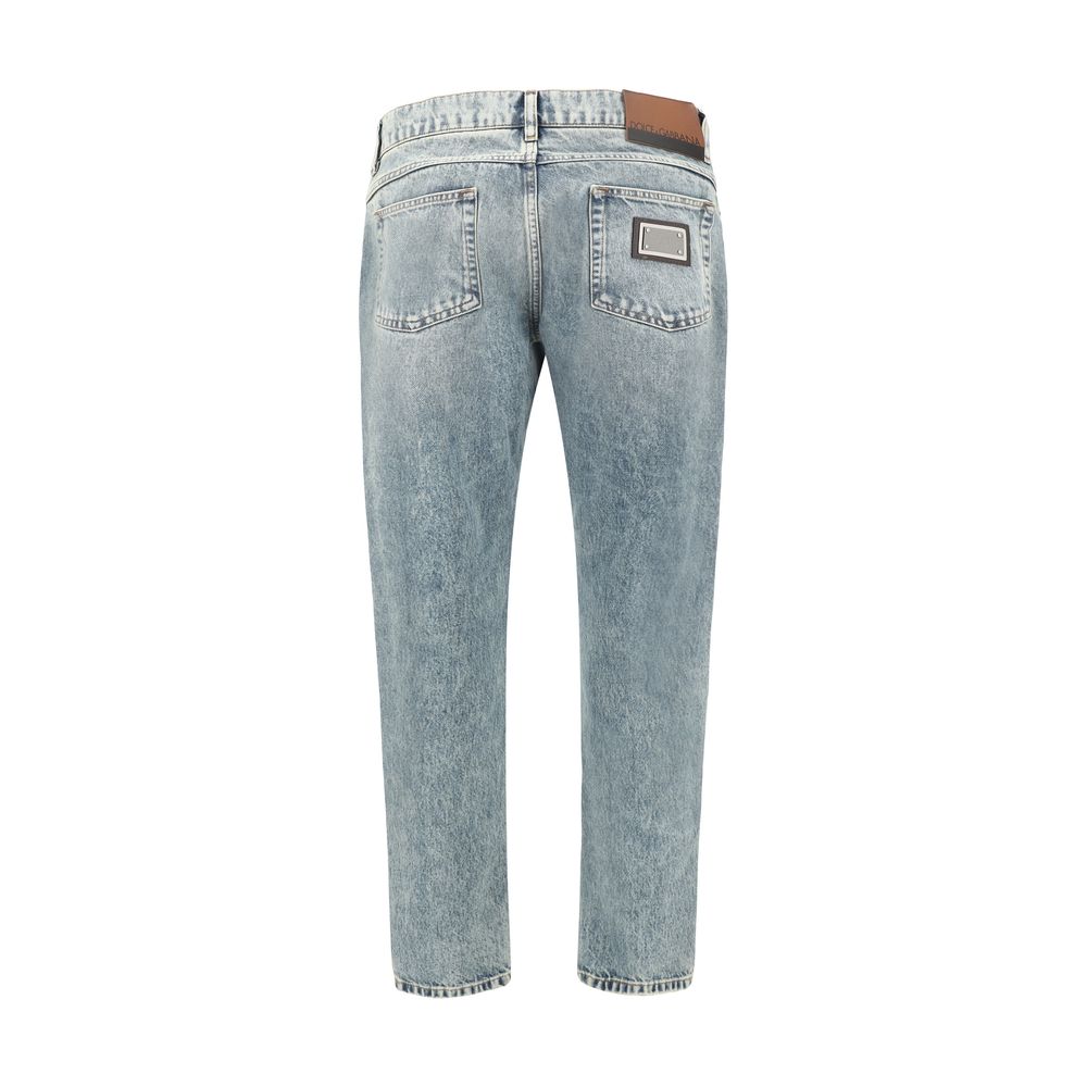 Dolce & Gabbana Worn-effect Jeans