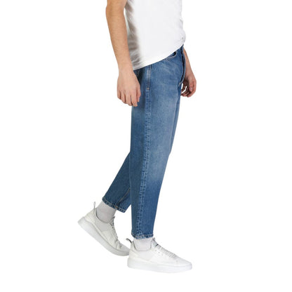 Antony Morato Blue Cotton Jeans & Pant