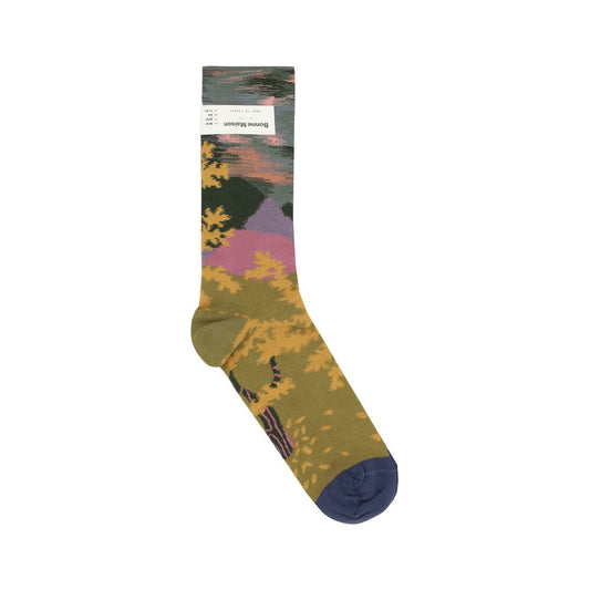 Bonne Maison Wormwood Landscape Socks