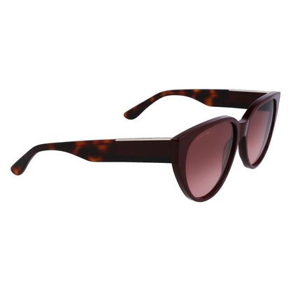 Lacoste Red Acetate Sunglasses