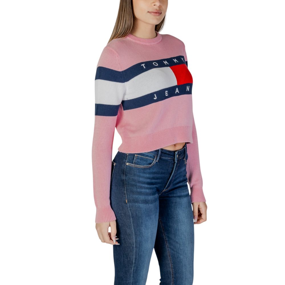 Tommy Hilfiger Jeans Multicolor Cotton Rigenerato Tops & T-Shirt