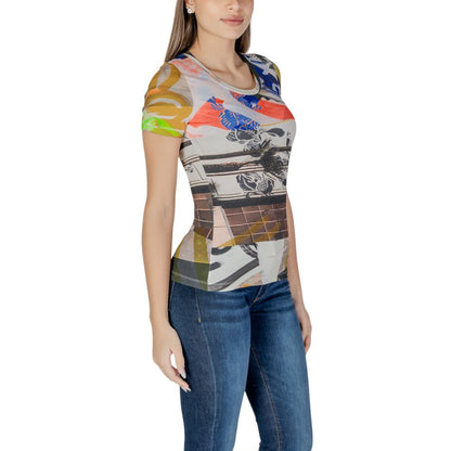 Desigual Beige Viscose Tops & T-Shirt