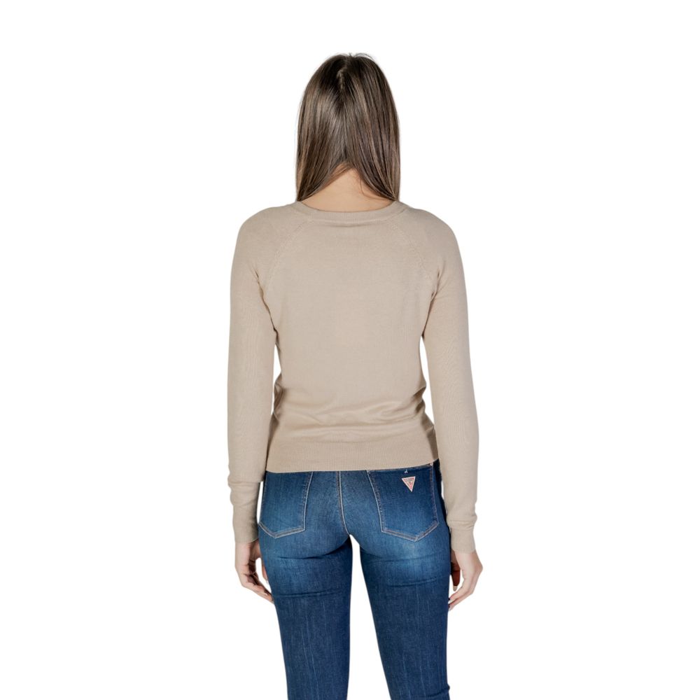 Only Beige Viscose Tops & T-Shirt