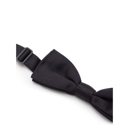 Dolce & Gabbana Black Silk Ties & Bowty