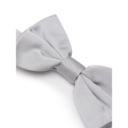 Dolce & Gabbana Silver Silk Ties & Bowty