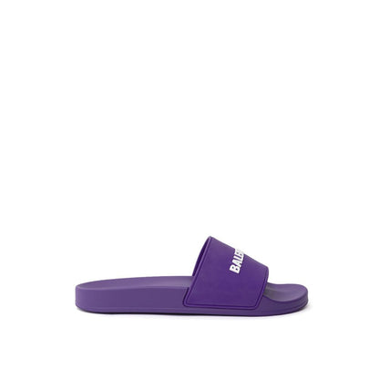 Balenciaga Purple Cotton Sandal