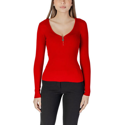 Morgan De Toi Red Polyamide Tops & T-Shirt