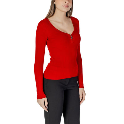 Morgan De Toi Red Polyamide Tops & T-Shirt