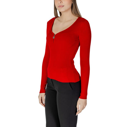 Morgan De Toi Red Polyamide Tops & T-Shirt