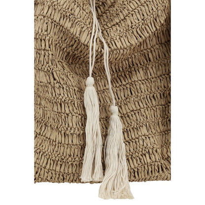 P.A.R.O.S.H. Raffia Shoulder Bag