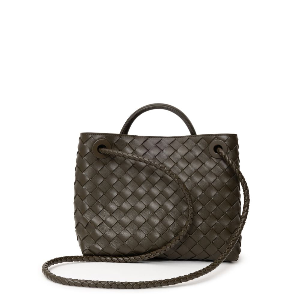 Bottega Veneta Brown Leather Handbag