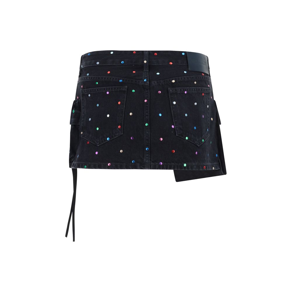 The Attico Fay Mini Skirt