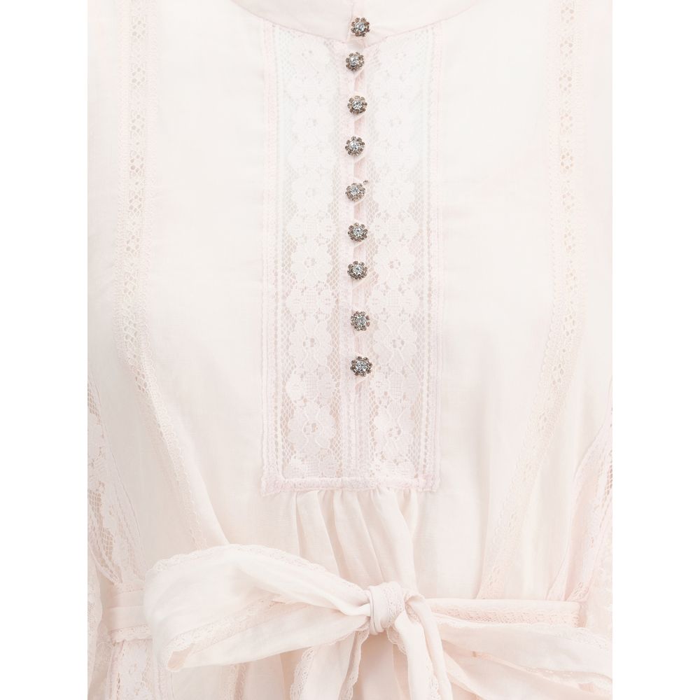 Zimmermann Mini Crush Lace Billow Dress