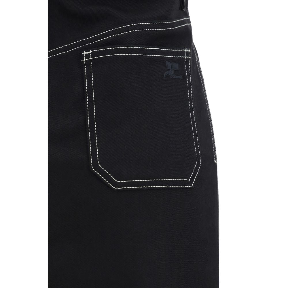 Courrėges Denim Skirt