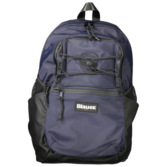 Blauer Blue Polyester Backpack