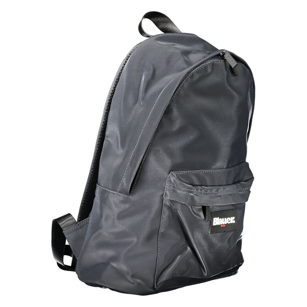 Blauer Blue Polyester Backpack