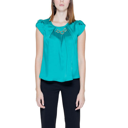 Rinascimento Green Polyester Shirt