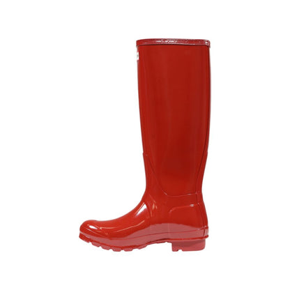 Hunter Red Recycled Polyester Boot