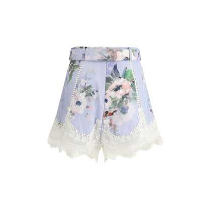 Zimmermann Lace Everly Shorts