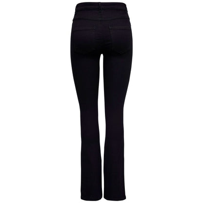 Only Black Cotton Jeans & Pant