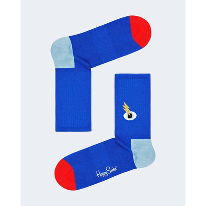 Happy Socks Blue Cotton Tights & Sock