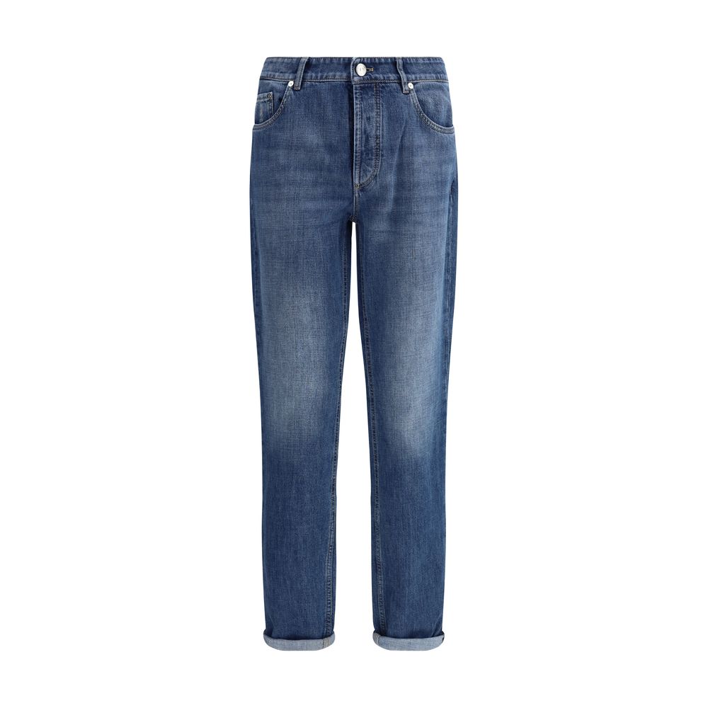 Brunello Cucinelli Cuffed Jeans