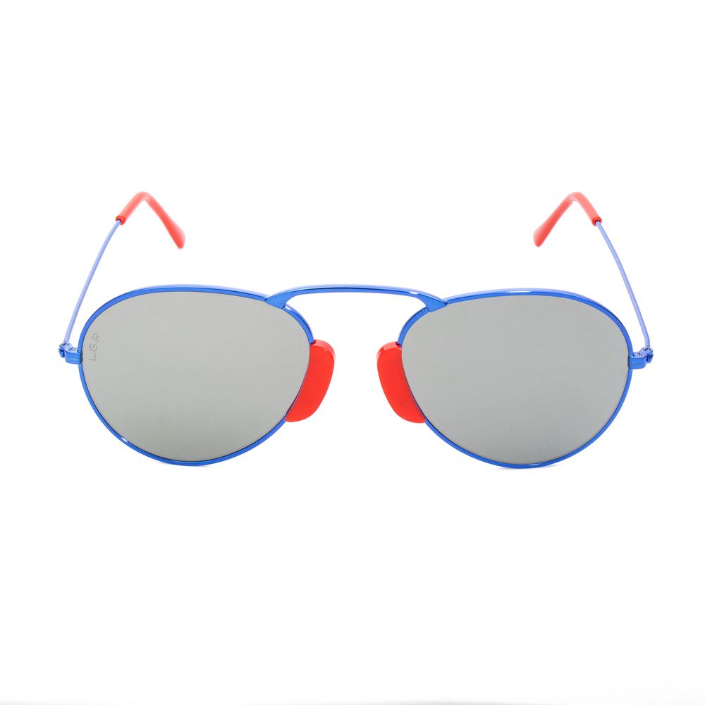 LGR Blue Metal Sunglasses