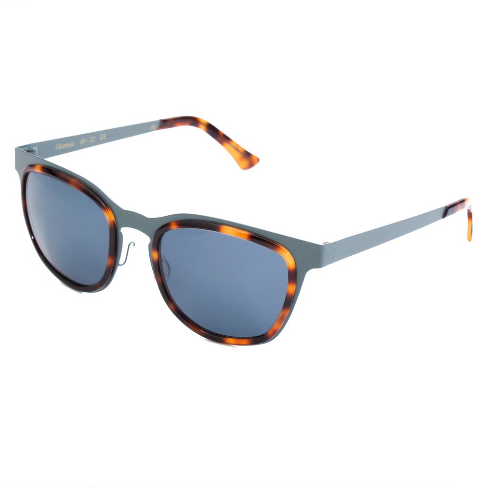 LGR Blue Stainless Steel Sunglasses