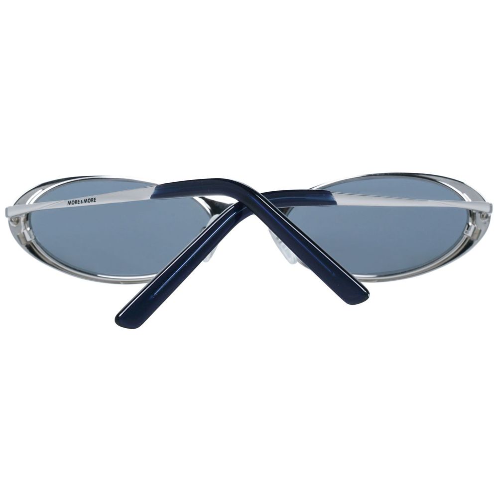 More & More Silver Metal Sunglasses