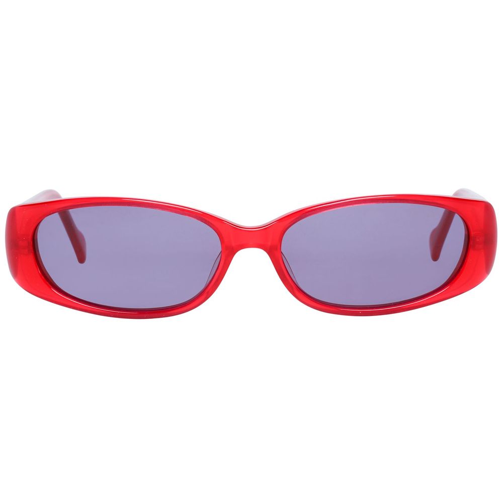 More & More Red Plastic Sunglasses