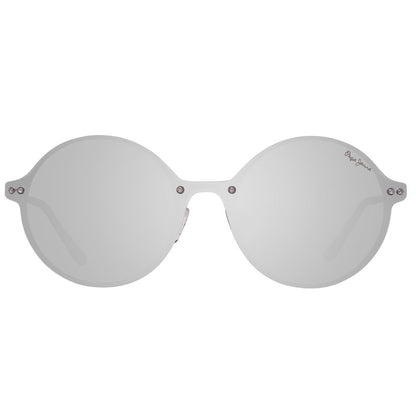 Pepe Jeans Silver Metal Sunglasses