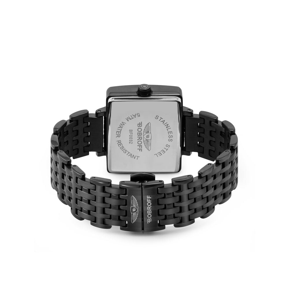 Bobroff Black Steel Watch