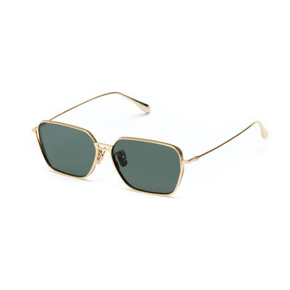 Belstaff Gold Stainless Steel Sunglasses