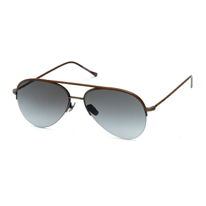 Belstaff Brown Stainless Steel Sunglasses