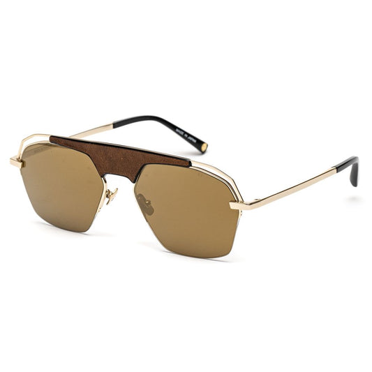 Belstaff Gold Titanium Sunglasses